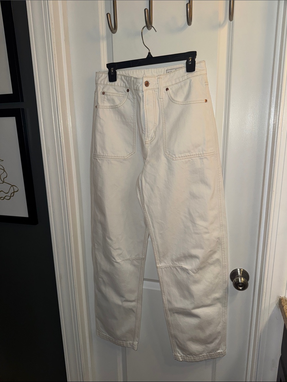 Curvy High Wasted Tall Barrel Jeans